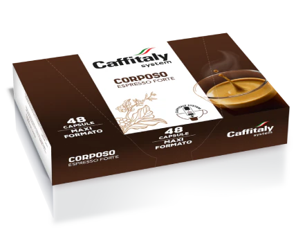Capsules Caffitaly Corposo – Boîte de 48