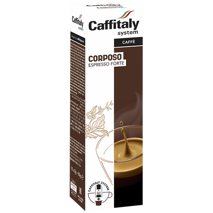 Capsules Caffitaly Corposo – Boîte de 10