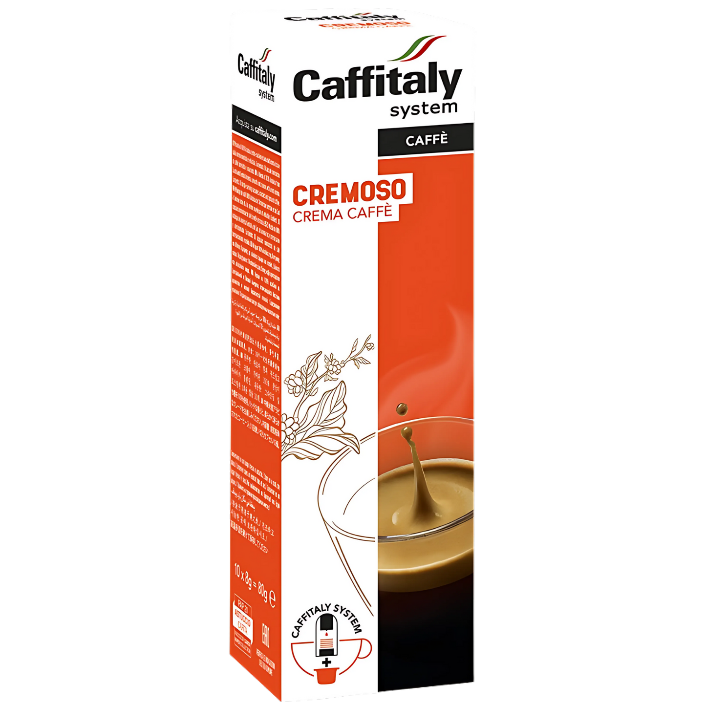 Capsules Caffitaly Cremoso – Boîte de 10