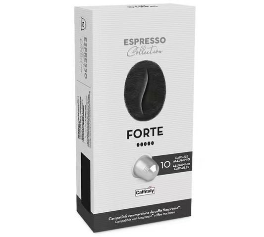 Capsules compatibles Nespresso Forte – 10