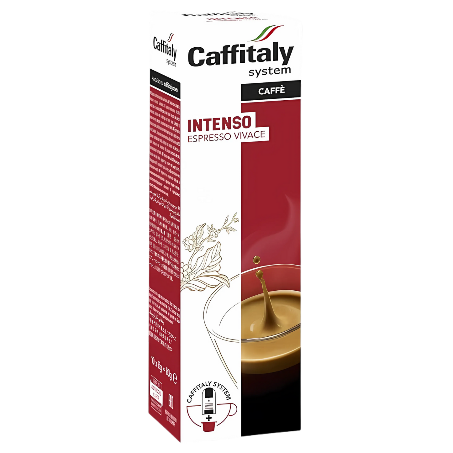Capsules Caffitaly Intenso – Boîte de 10