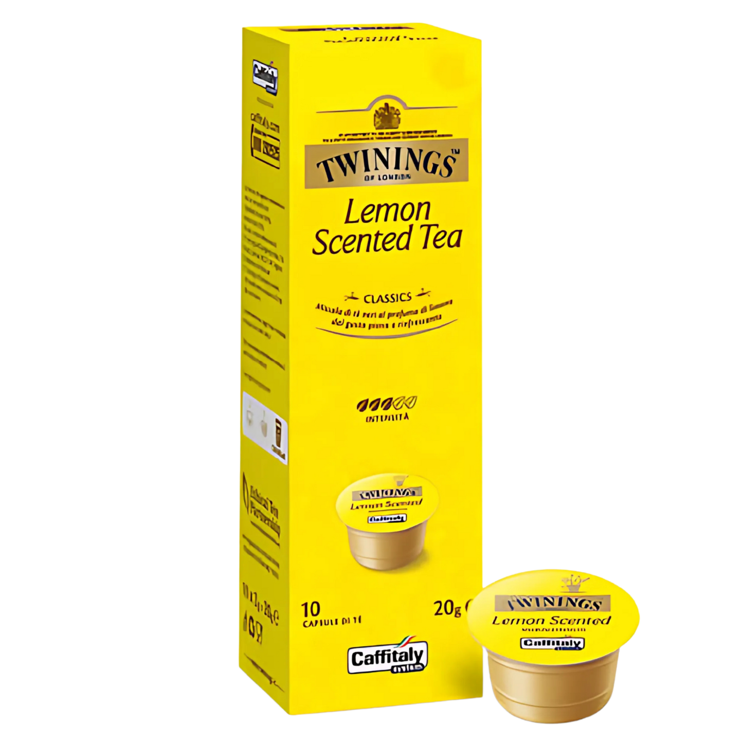 Capsules Thé Citron – Boîte de 10